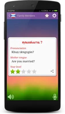 Learn Thai android App screenshot 2